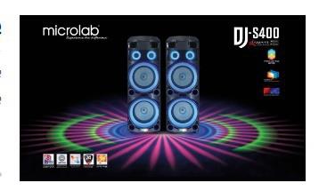 پخش کننده خانگی میکرولب مدل DJ-S400